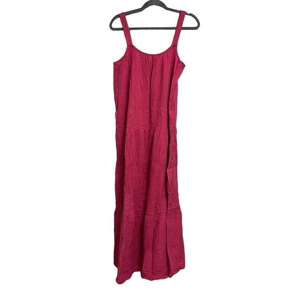 BB Dakota Steve Madden Pink Maxi Dress Size Medium - Picture 2 of 4